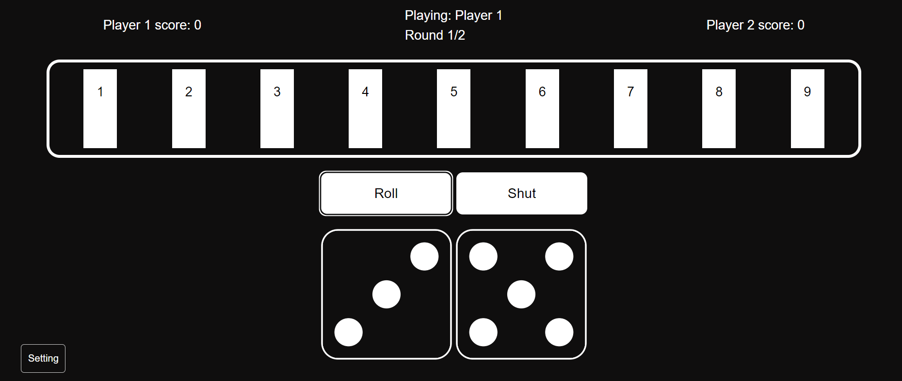 Shut the Box Screenshot 3