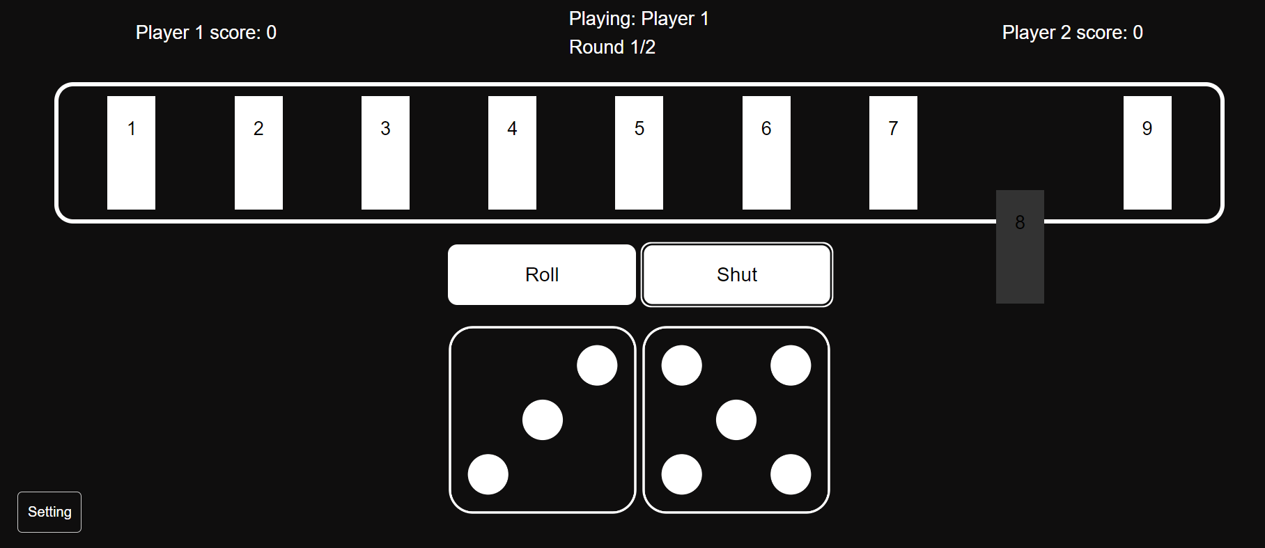 Shut the Box Screenshot 4